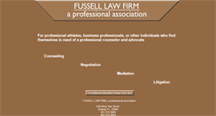 Desktop Screenshot of davidfussell.com