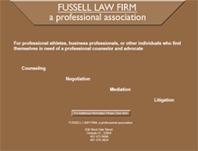 Tablet Screenshot of davidfussell.com